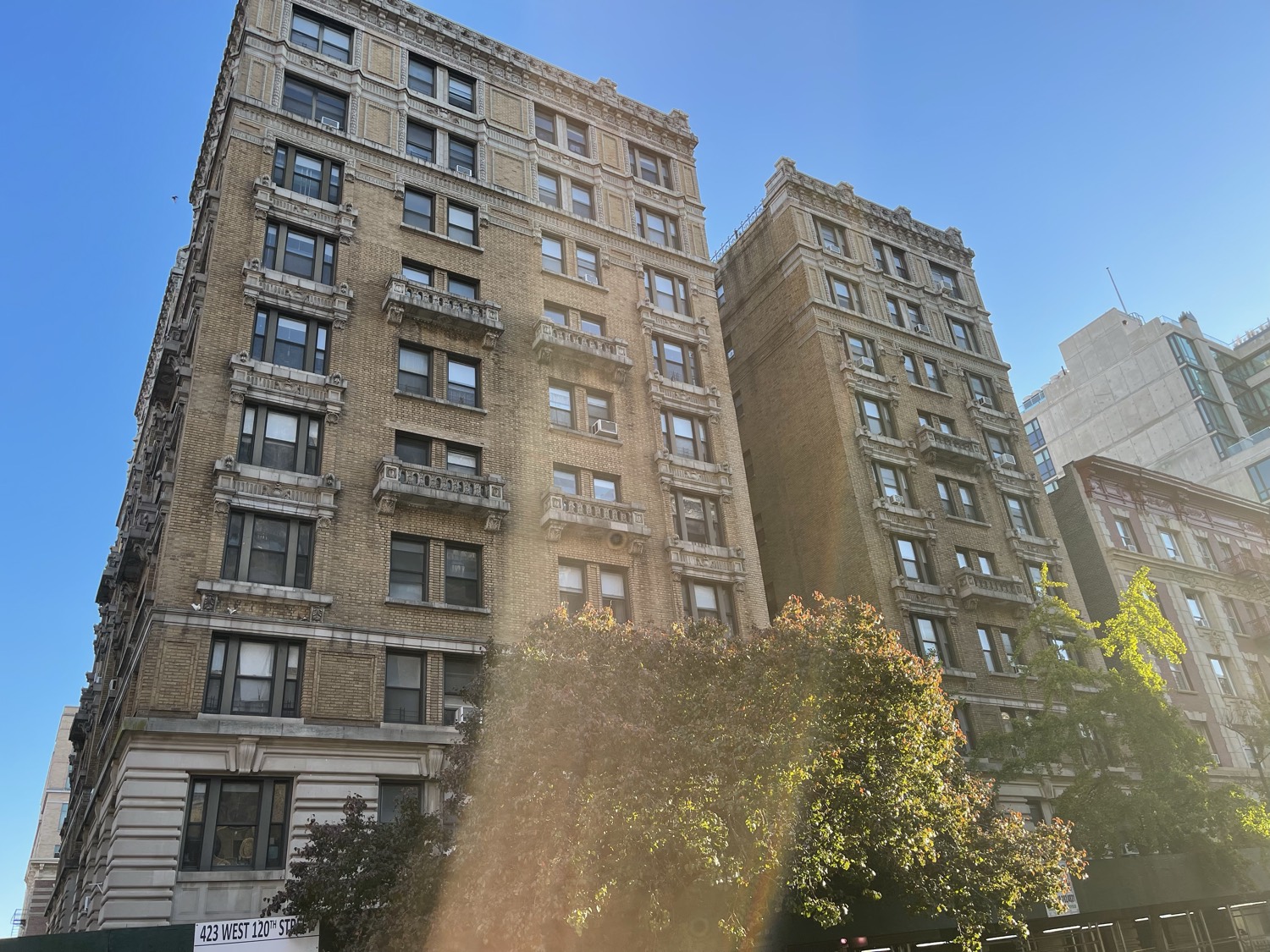 423 West 120th Street — Columbia University restoration