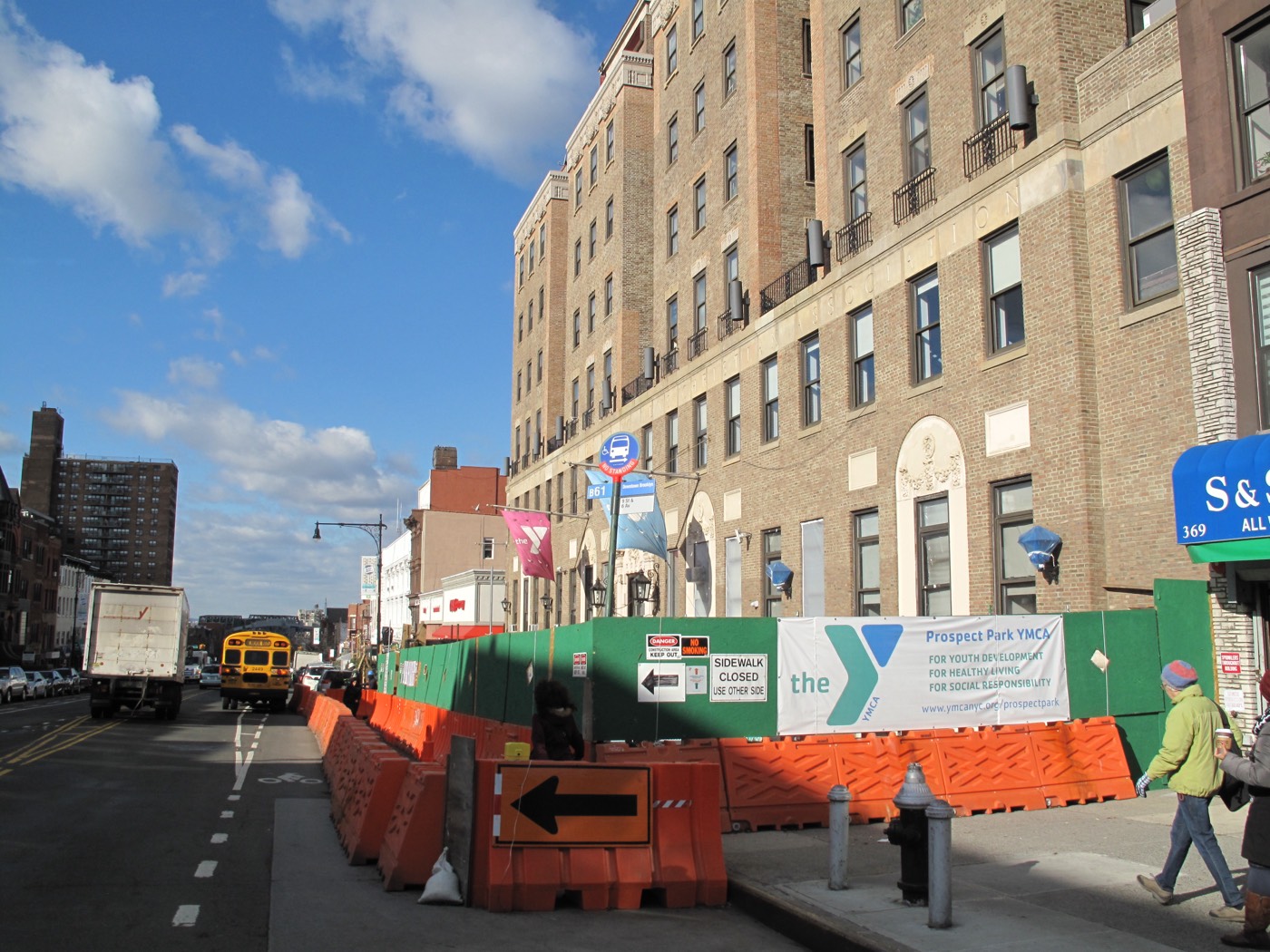 Park Slope Armory YMCA restoration